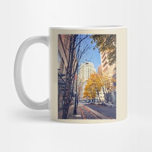 Fall in City Mug